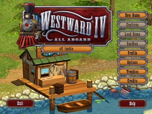《狂野西部4》(Westward IV All Aboard)硬盘版