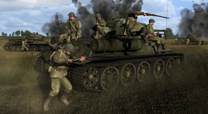 钢铁前线：解放1944绿色版[含D-Day资料片]游戏截图1