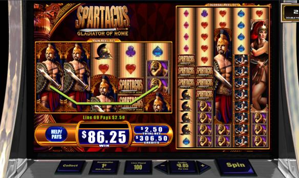 《赌机游戏：斯巴达克斯》游戏截图5