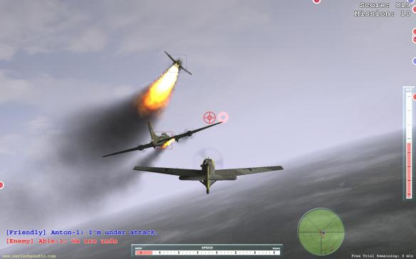 《空中战斗》游戏截图2