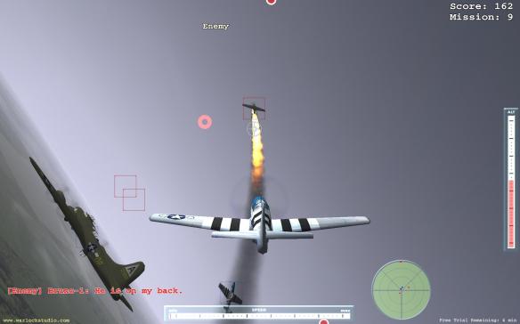 《空中战斗》游戏截图1