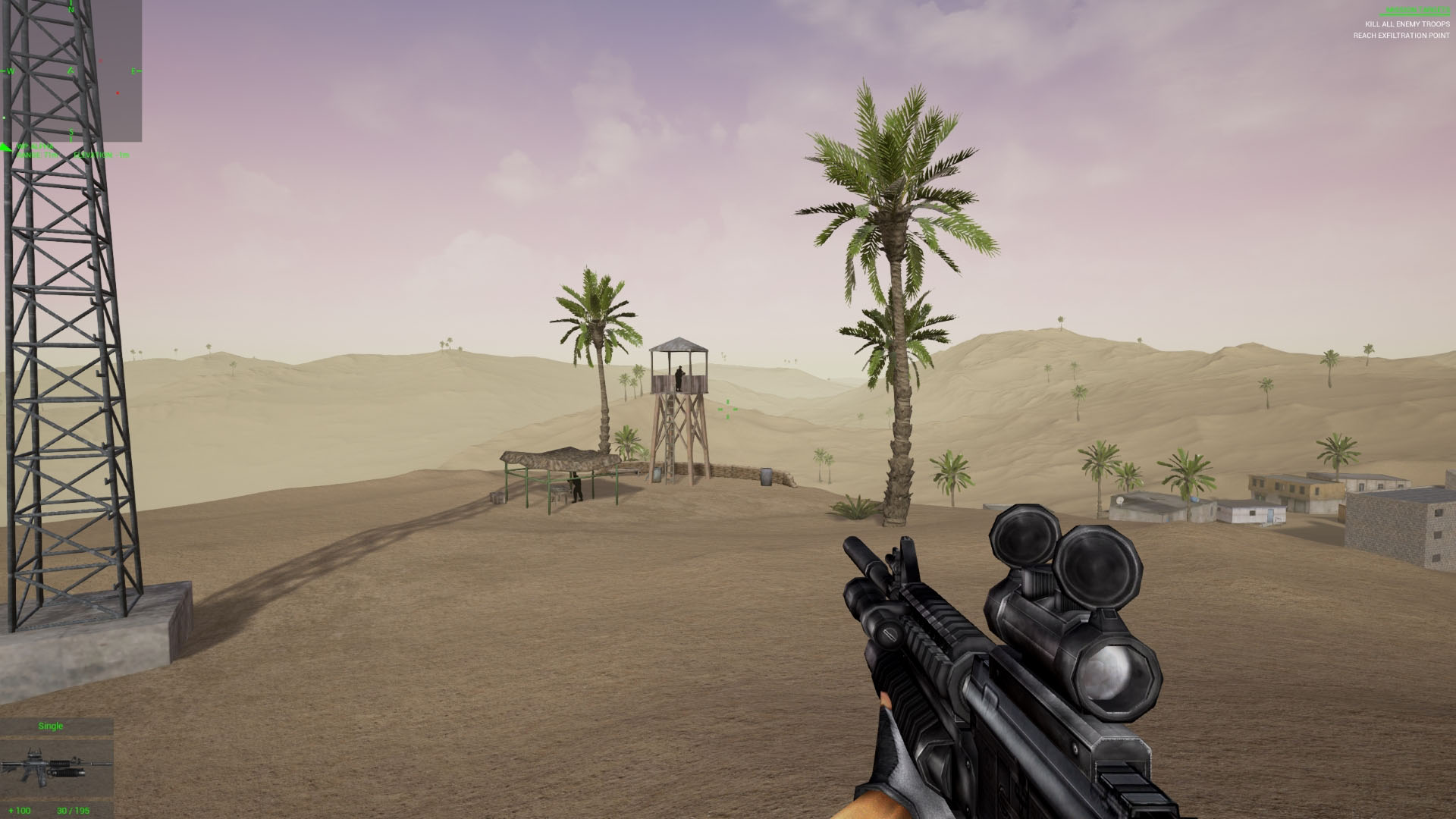 《沙漠惊雷：突袭部队》游戏截图3