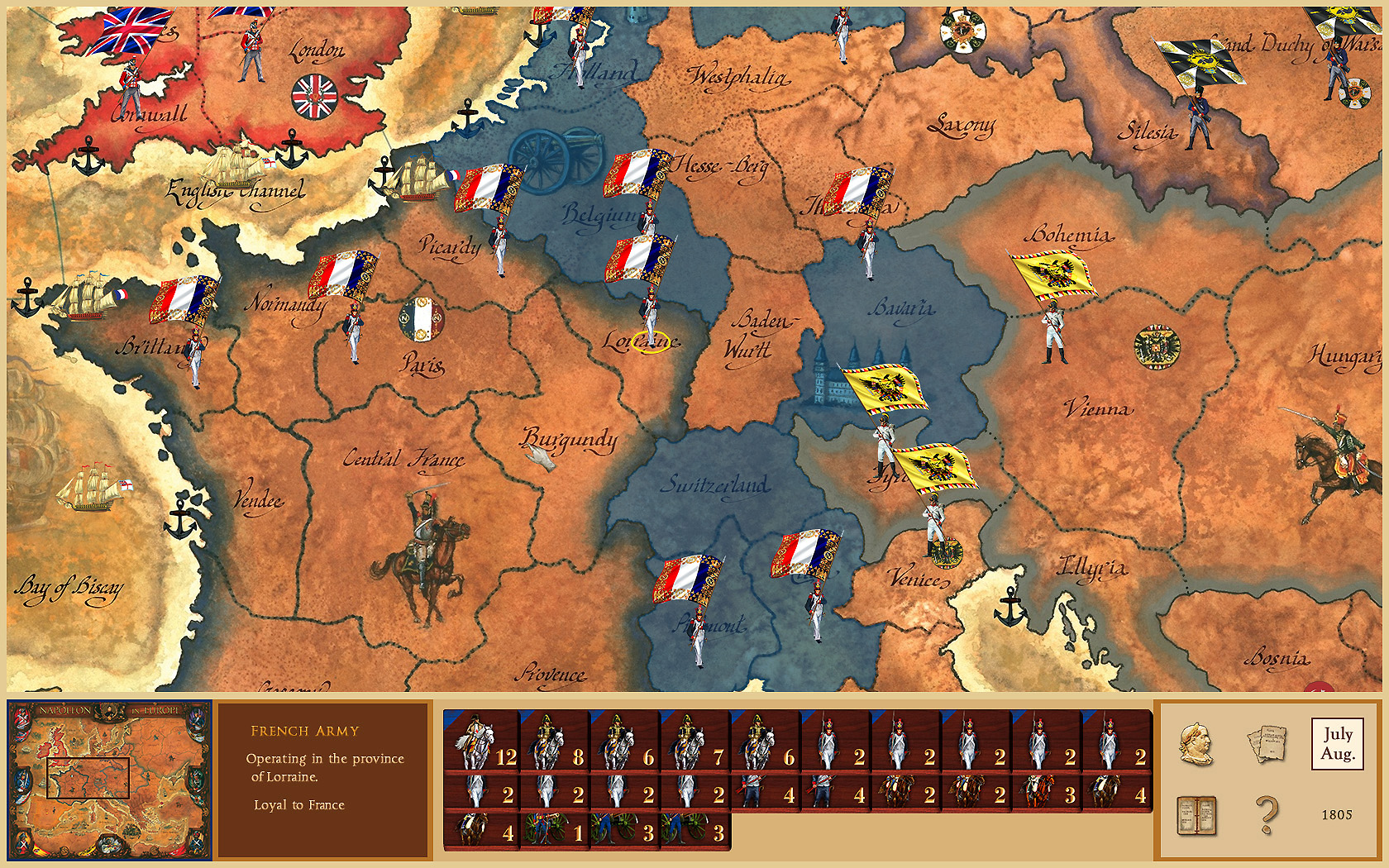 《胜利与荣耀：拿破仑》游戏截图1