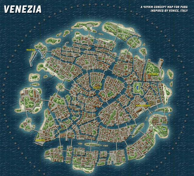 绝地求生新地图水城威尼斯是什么_绝地求生新
